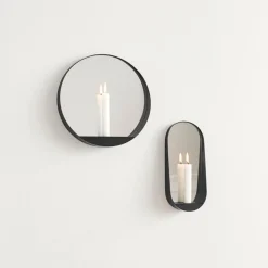 GLIM Mirror Candlestick Oval