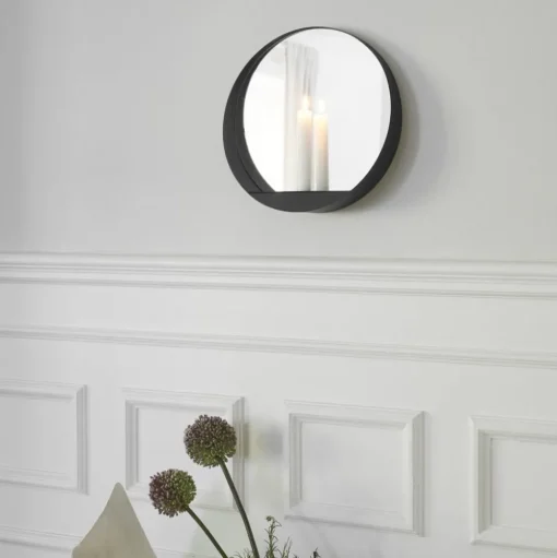 GLIM Mirror Candlestick Round