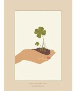 Grow your own luck - poster