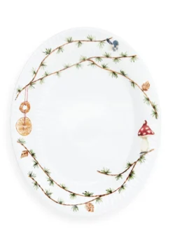Hammershøi Christmas Ovalt Bordfad