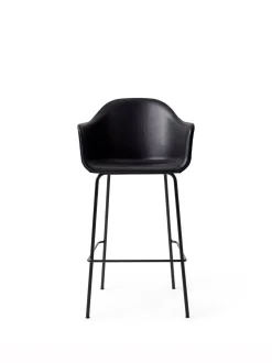 Harbour Bar Chair / Black Steel Base