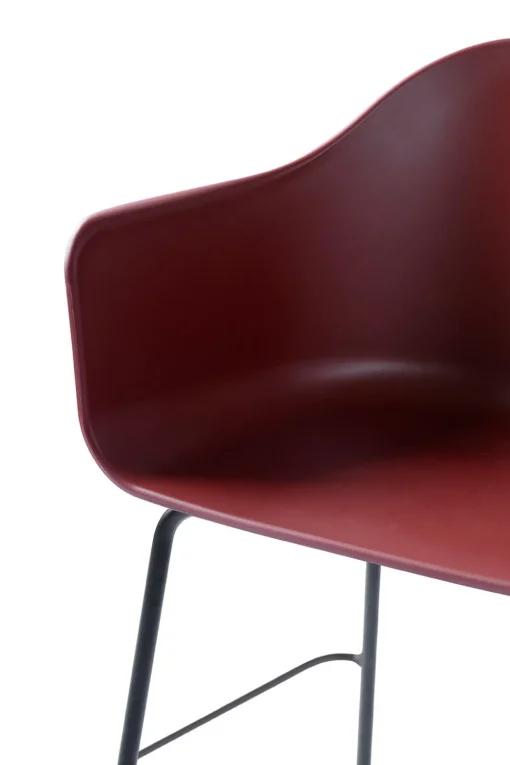 Harbour Bar Chair / Black Steel Base