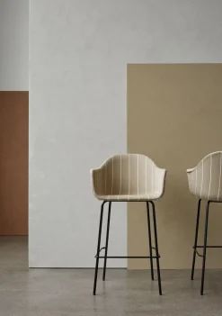 Harbour Bar Chair / Black Steel Base