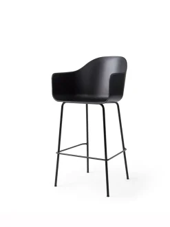 Harbour Bar Chair / Black Steel Base