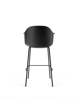 Harbour Bar Chair / Black Steel Base
