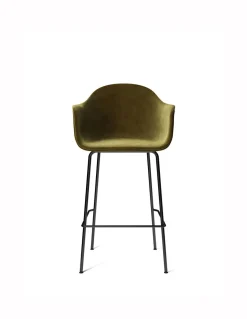 Harbour Bar Chair / Black Steel Base