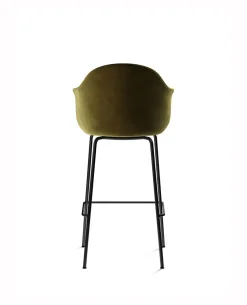 Harbour Bar Chair / Black Steel Base