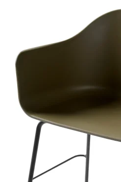 Harbour Bar Chair / Black Steel Base
