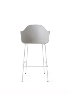 Harbour Bar Chair / Light Grey Steel Base