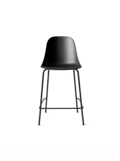 Harbour Bar Counter Chair / Black Steel Base