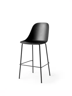 Harbour Bar Counter Chair / Black Steel Base