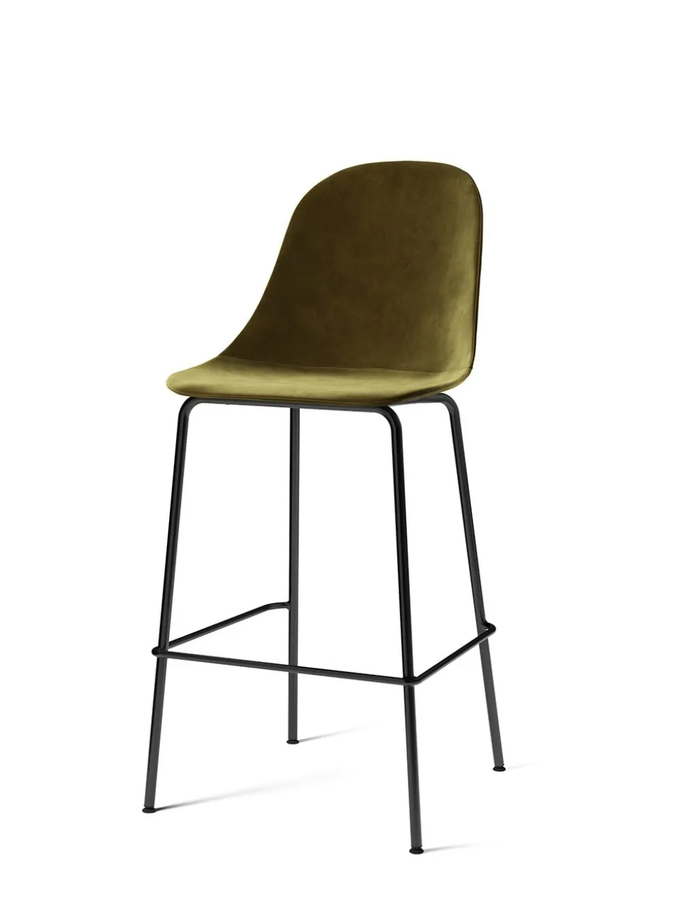 Harbour Bar Counter Chair / Black Steel Base
