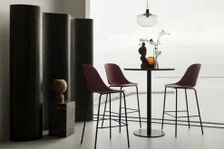 Harbour Bar Counter Chair / Black Steel Base