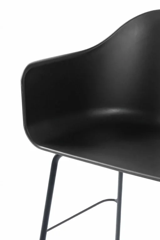 Harbour Counter Chair / Black Steel Base