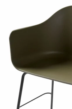 Harbour Counter Chair / Black Steel Base