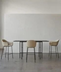 Harbour Counter Chair / Light Grey Steel Base