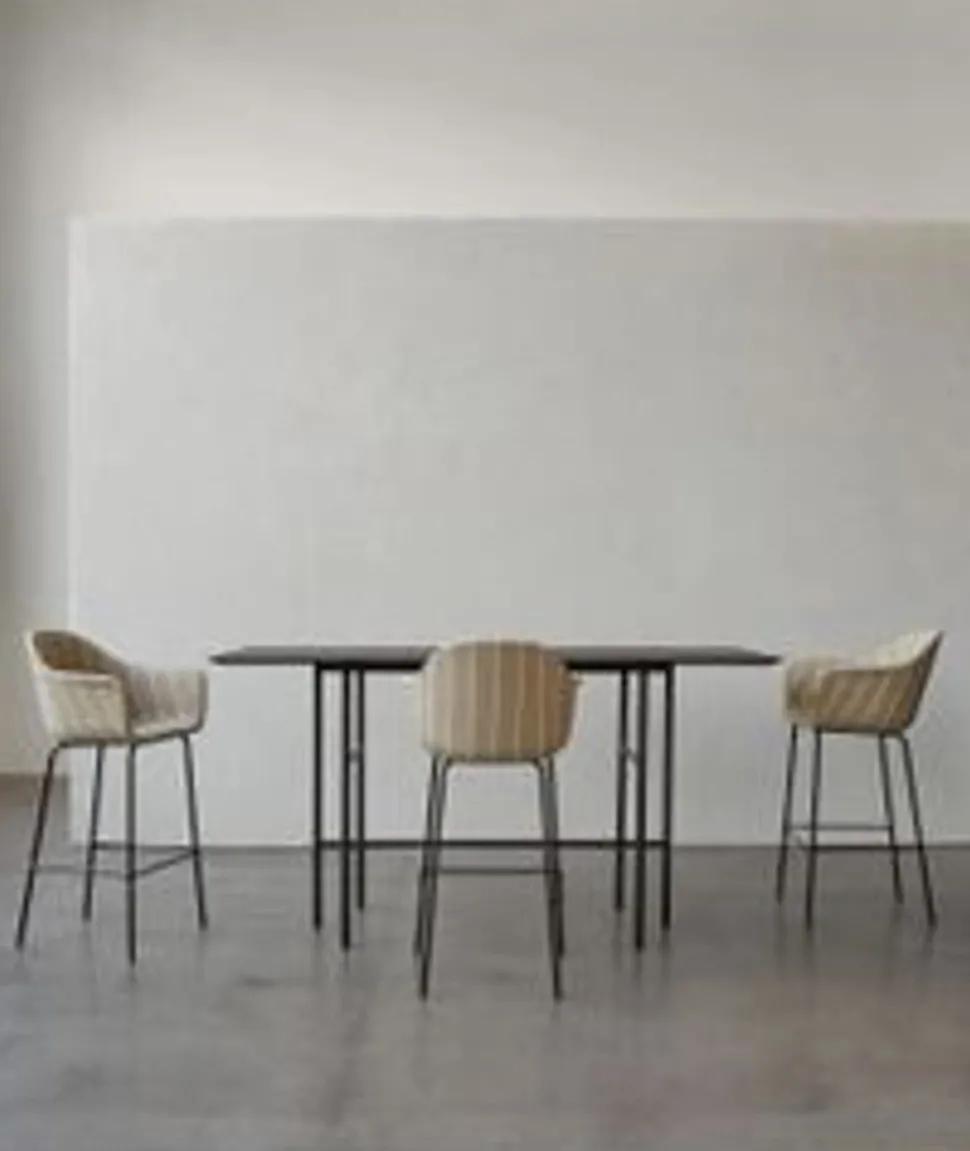 Harbour Counter Chair / Light Grey Steel Base