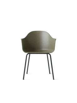 Harbour Dining Chair / Black Steel Base