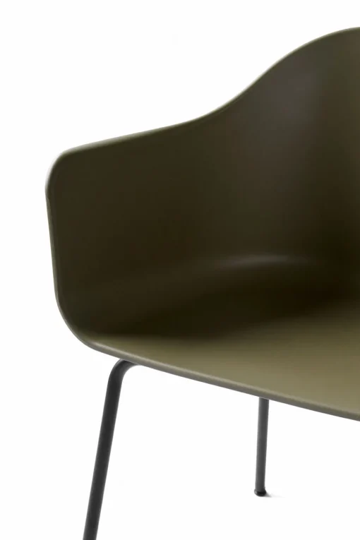 Harbour Dining Chair / Black Steel Base