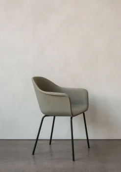 Harbour Dining Chair / Black Steel Base