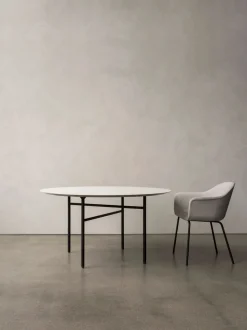 Harbour Dining Chair / Black Steel Base