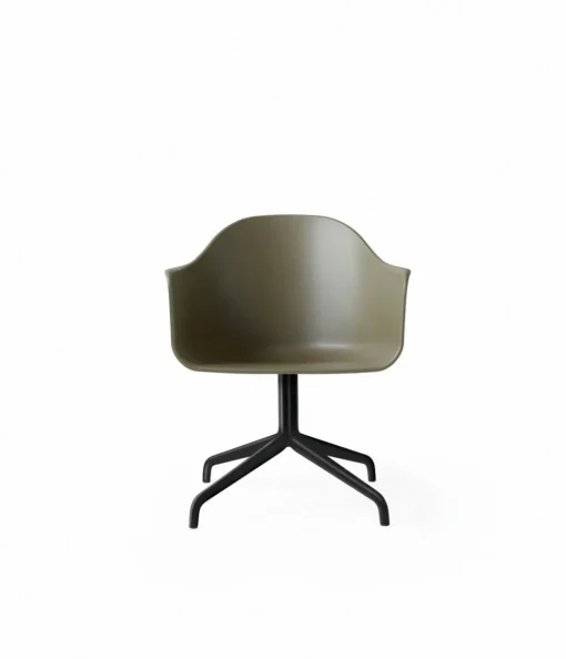 Harbour Dining Chair / Black Star Base w. Swivel
