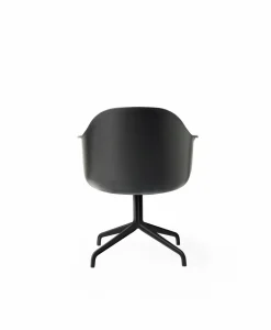 Harbour Dining Chair / Black Star Base w. Swivel