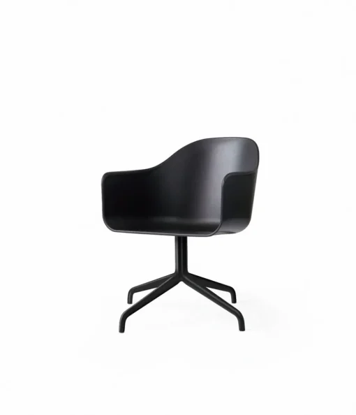Harbour Dining Chair / Black Star Base w. Swivel