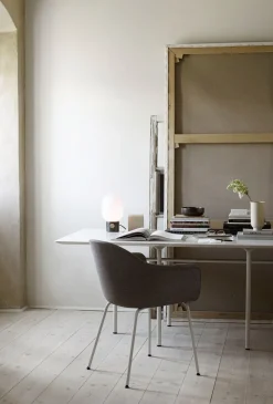 Harbour Dining Chair / Black Steel Base