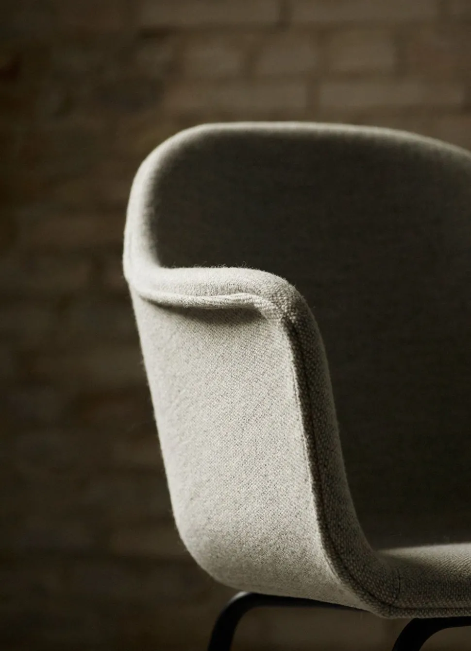 Harbour Dining Chair / Black Steel Base