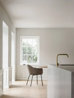 Harbour Dining Chair / Black Steel Base