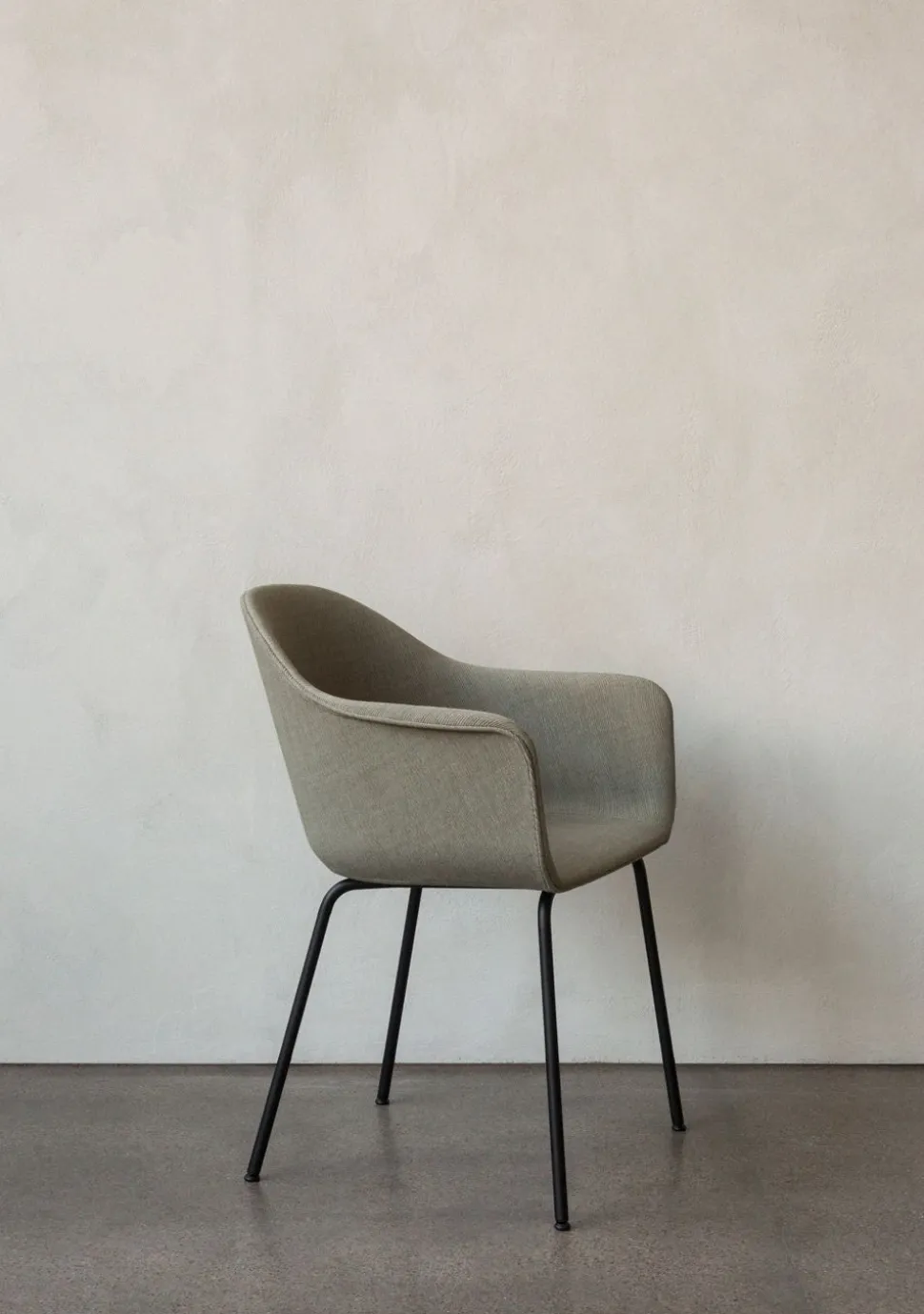 Harbour Dining Chair / Black Steel Base