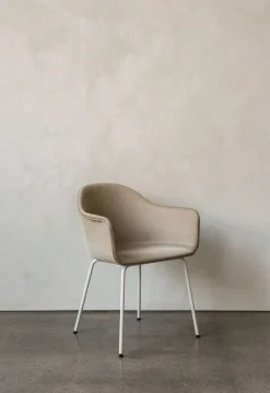 Harbour Dining Chair / Black Steel Base