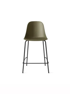 Harbour Side Counter Chair / Black Steel Base