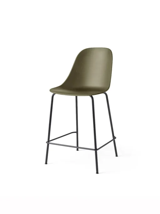 Harbour Side Counter Chair / Black Steel Base