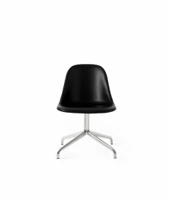 Harbour Side Dining Chair / Polished Aluminium Star Base w. Swivel