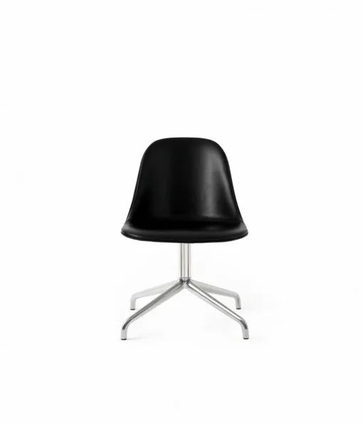 Harbour Side Dining Chair / Polished Aluminium Star Base w. Swivel