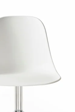 Harbour Side Dining Chair / Polished Aluminium Star Base w. Swivel