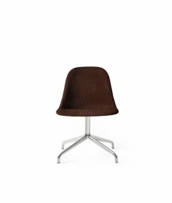 Harbour Side Dining Chair / Polished Aluminium Star Base w. Swivel
