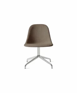 Harbour Side Dining Chair / Polished Aluminium Star Base w. Swivel