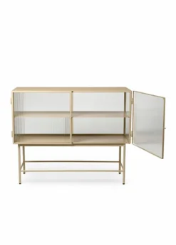 Haze Sideboard - Reeded Glass