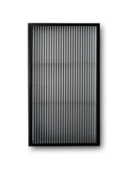 Haze Wall Carbinet - Reeded Glass