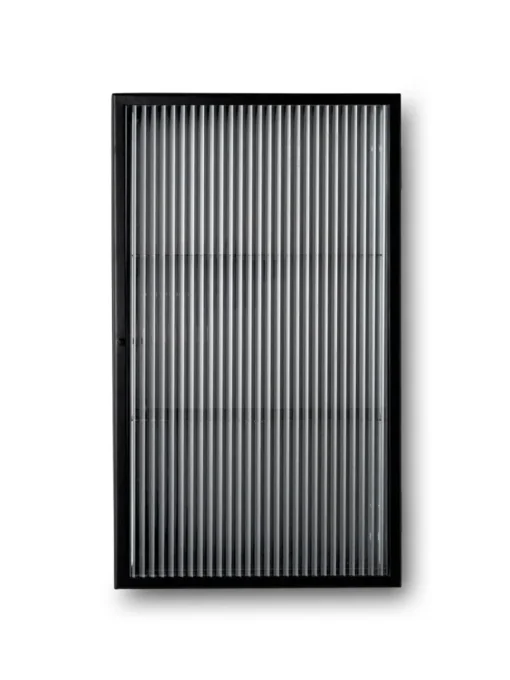 Haze Wall Carbinet - Reeded Glass