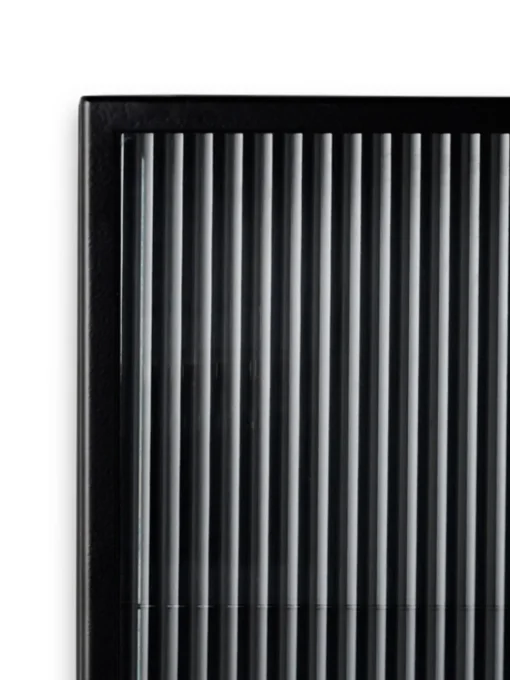 Haze Wall Carbinet - Reeded Glass