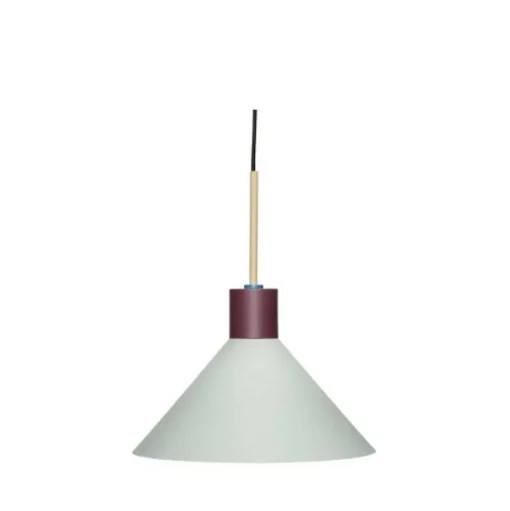 Hübsch metal lampe
