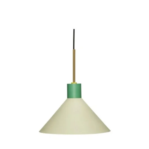 Hübsch metal lampe