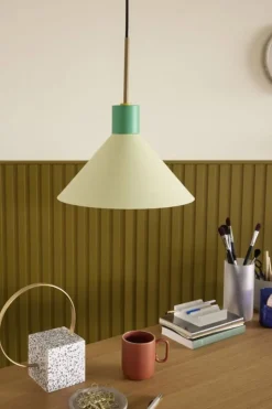 Hübsch metal lampe