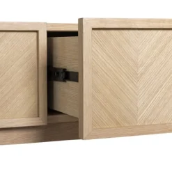 Herringbone Console Table Drawers