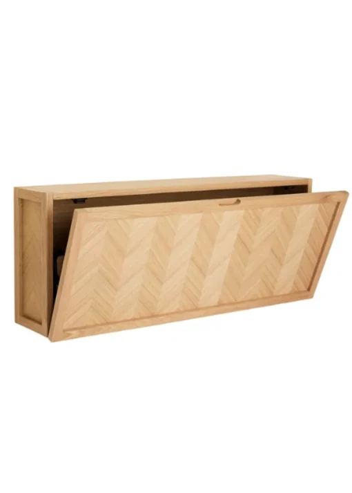 Herringbone Shoe Cabinet