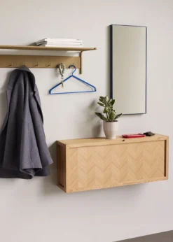 Herringbone Shoe Cabinet